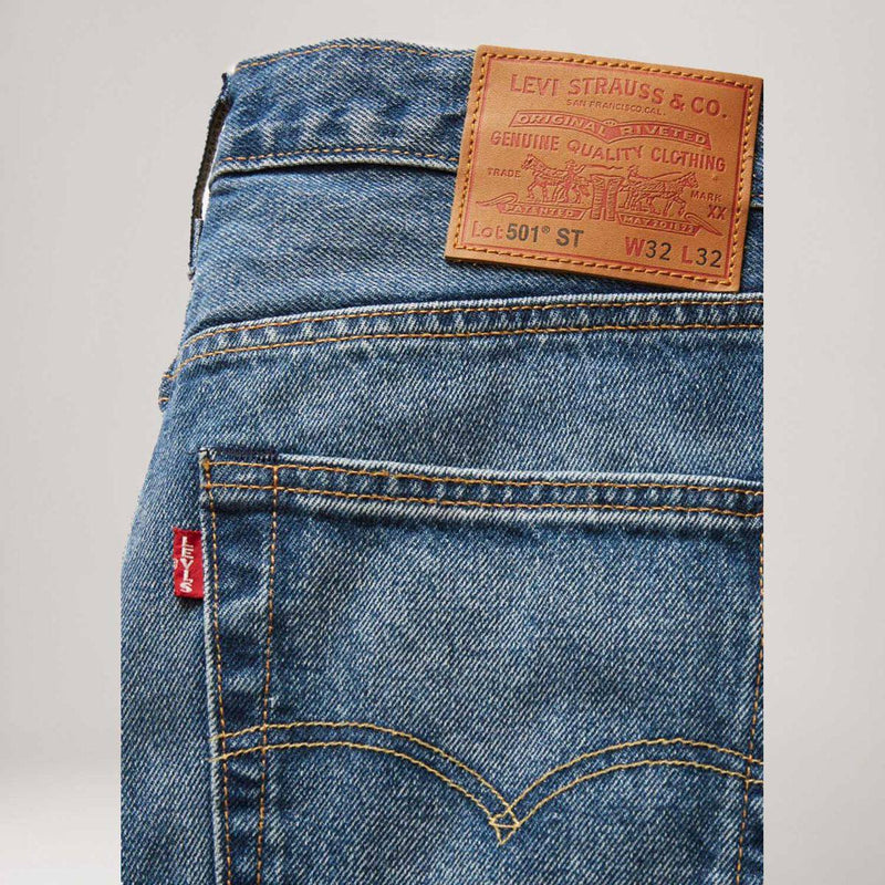 Calça Jeans Levi's® 501® Slim Taper Lavagem Escura