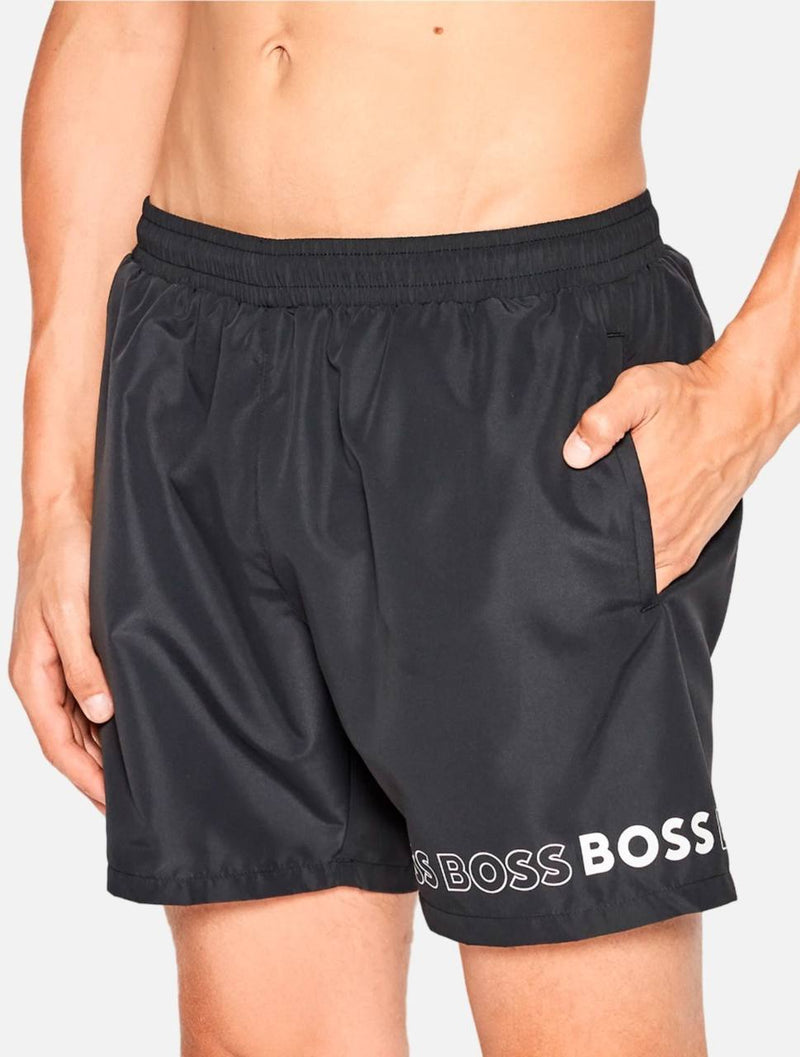 Short Hugo Boss Tactel Dolphin Preto