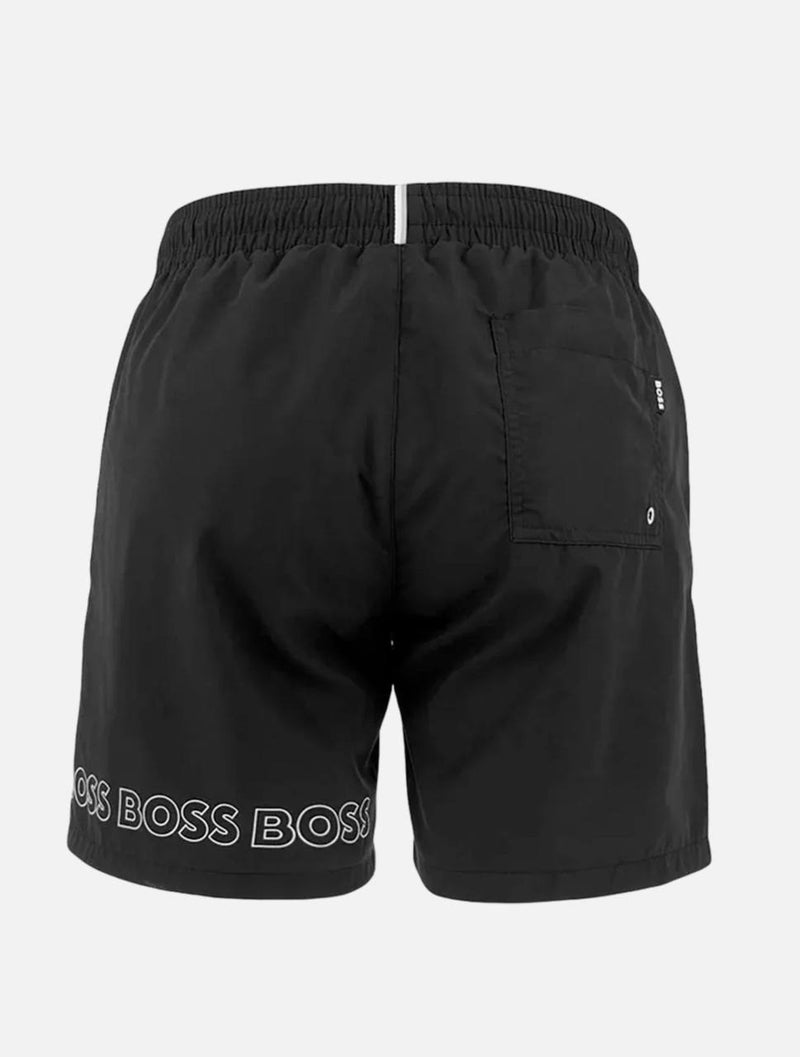 Short Hugo Boss Tactel Dolphin Preto